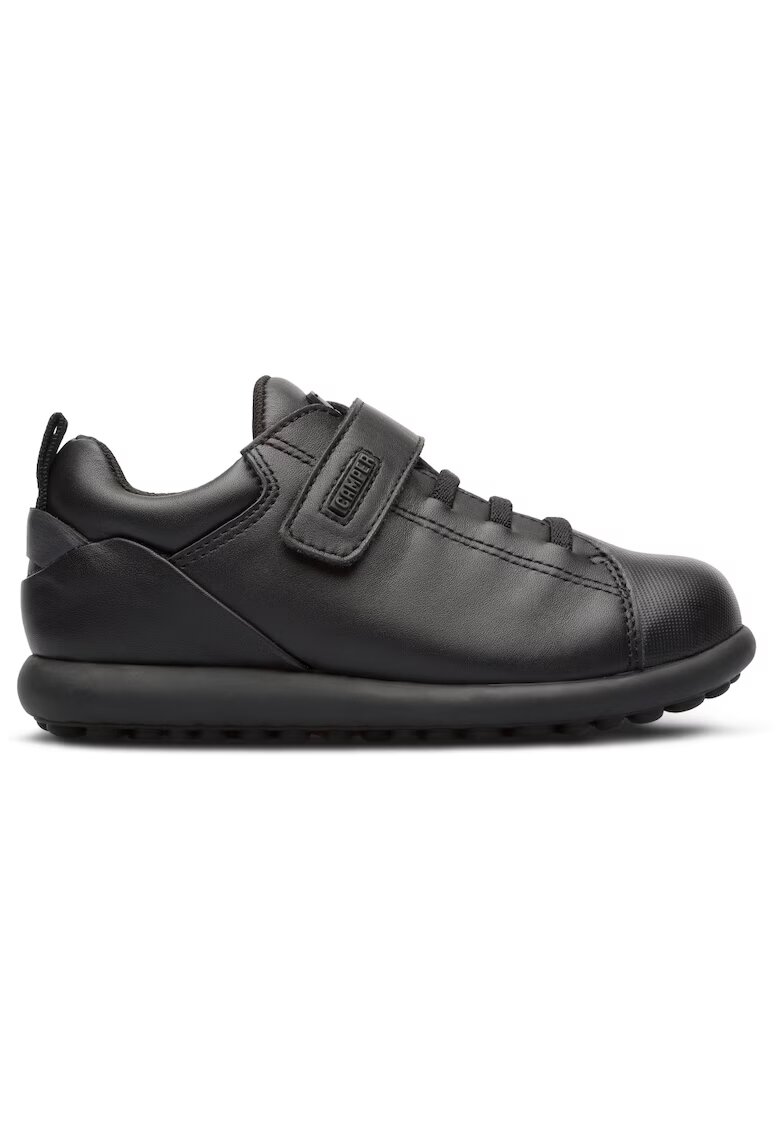 Camper Кожени спортни обувки Pelotas Ariel 217 с велкро - Черен