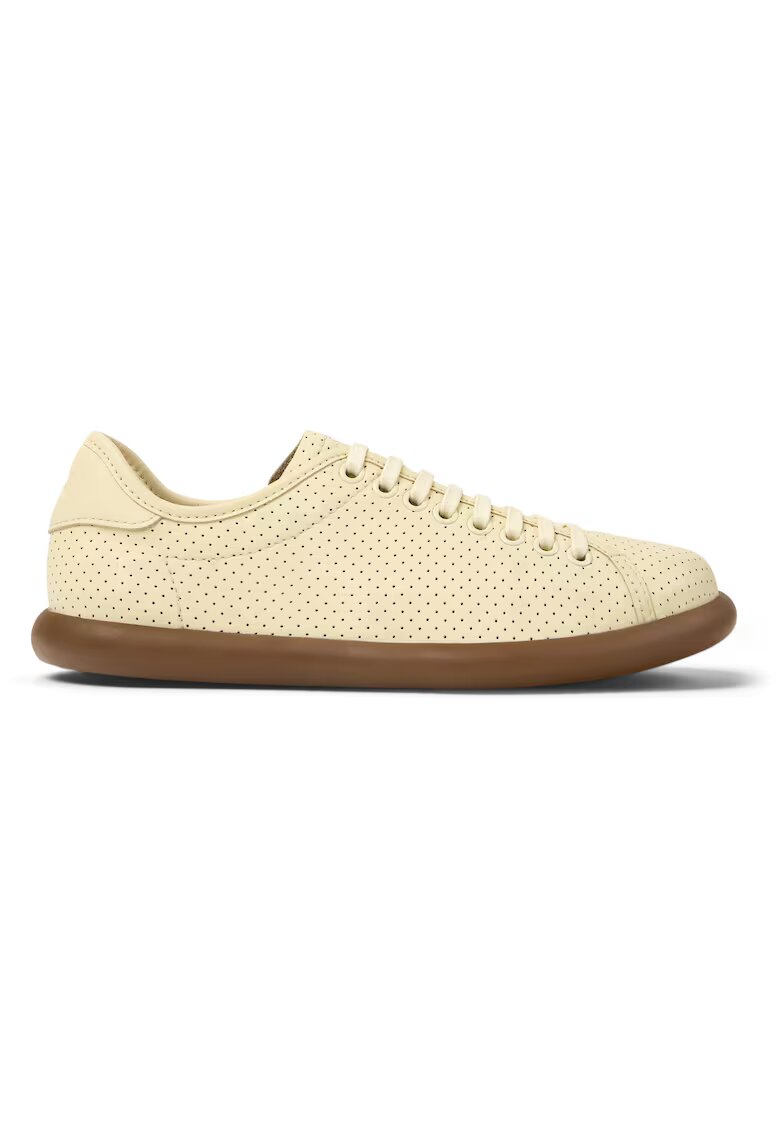 Camper Кожени спортни обувки Pelotas Soller 27225 - Жълт