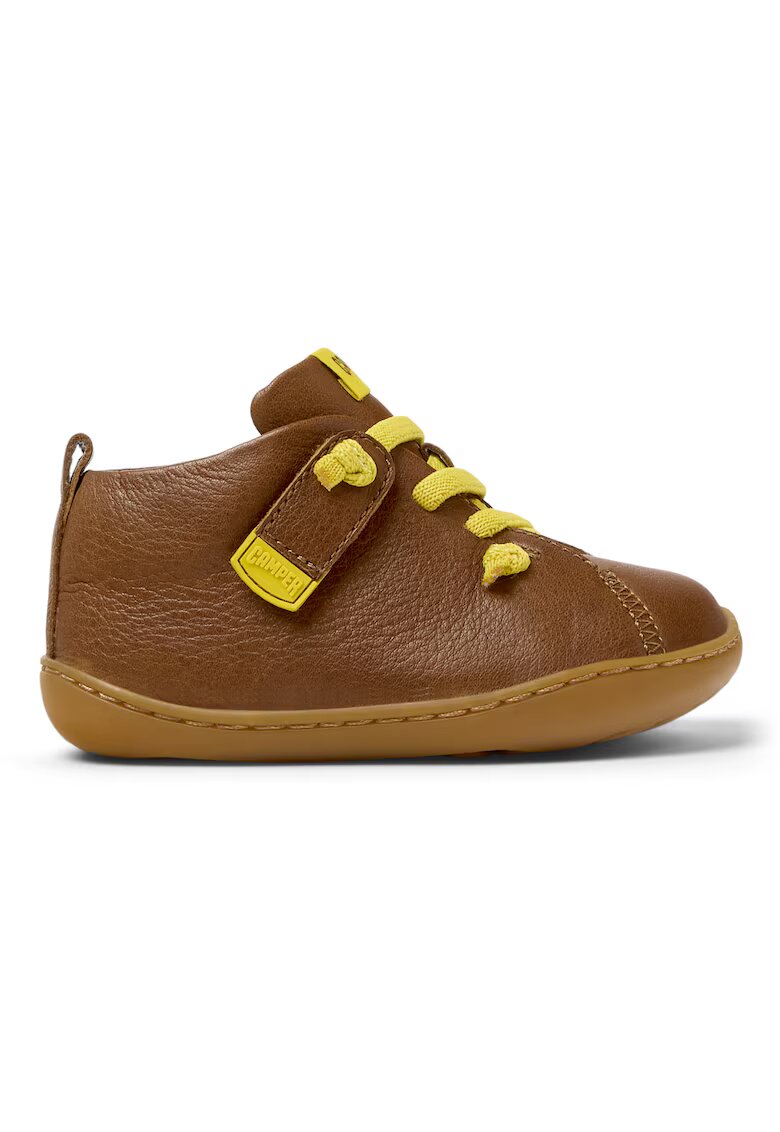 Camper Кожени спортни обувки Peu Cami 8495 - Канелено кафяво