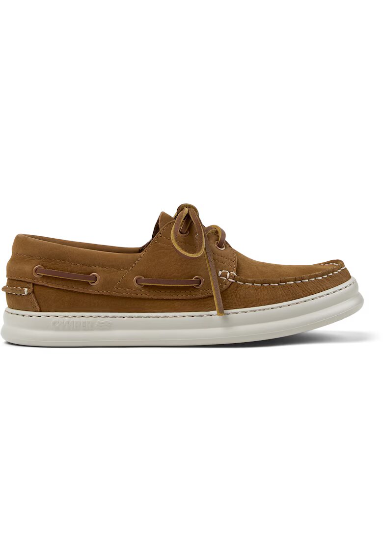 Camper Мокасини Runner Four 241642 от набук - Кафяв