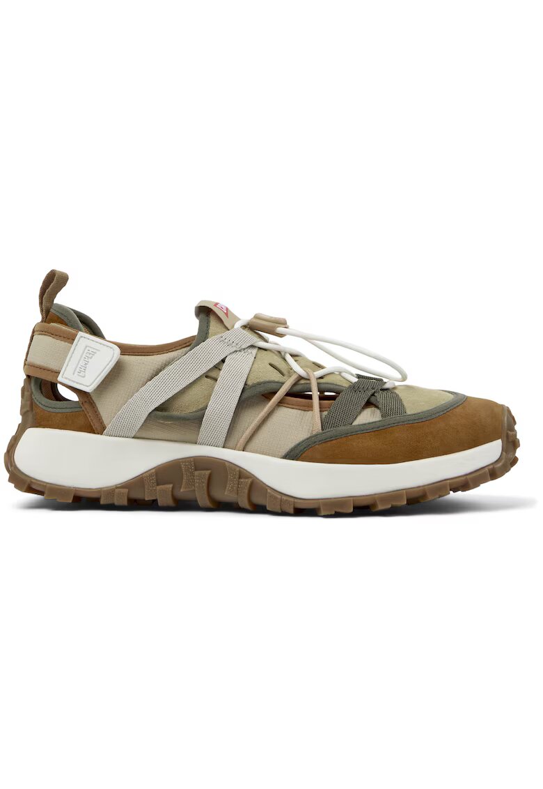 Camper Спортни обувки Drift Trail Twins 209909 с отвори - Сиво-кафяв/Светло кафяво