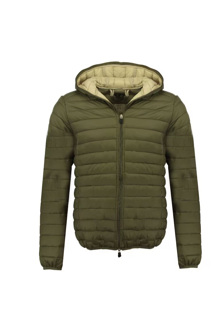 Canadian Peak Khaki 100% полиестерно ватирано яке с джобове за мъже есенен пролетен комплект