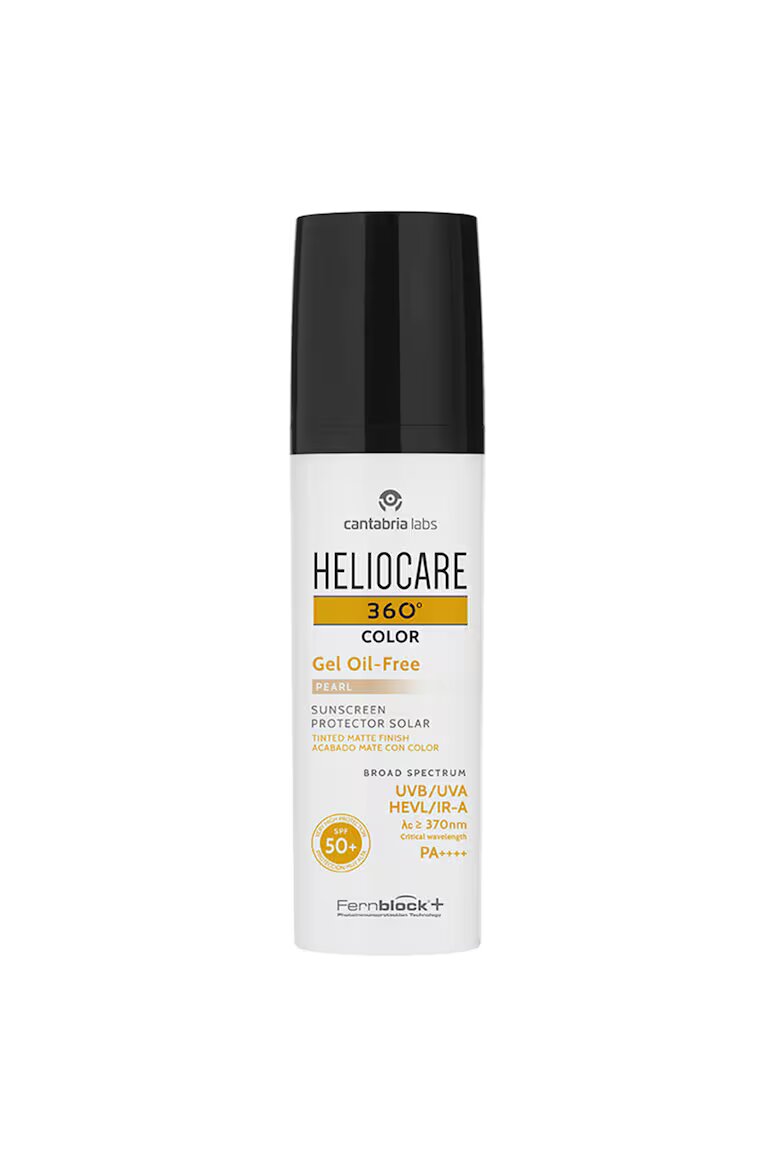Cantabria Labs Слънцезащитен гел за лице Cantabria Heliocare 360º SPF50+ Pearl С цветни пигменти и матиращ ефект Оil-free 50 мл