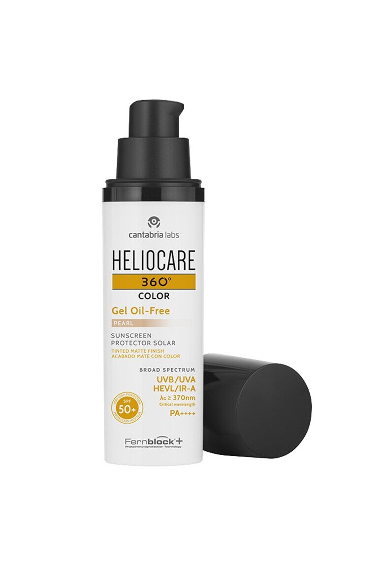Cantabria Labs Слънцезащитен гел за лице Cantabria Heliocare 360º SPF50+ Pearl С цветни пигменти и матиращ ефект Оil-free 50 мл