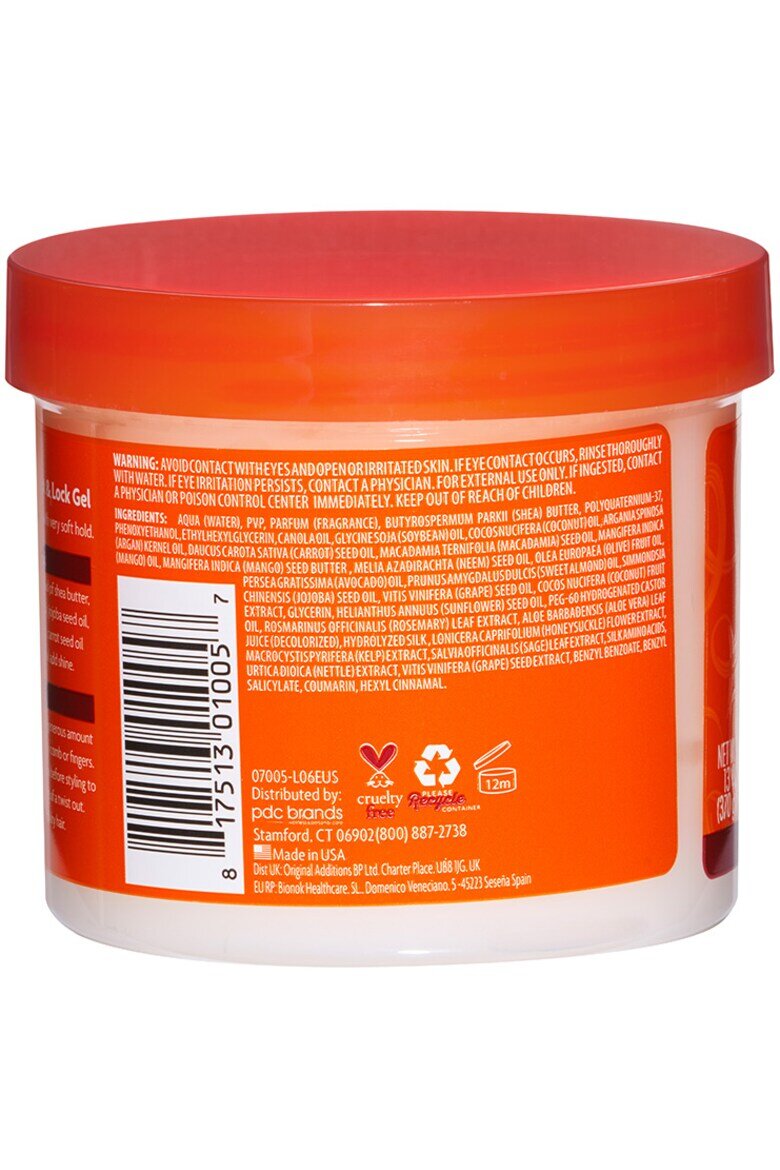 Cantu Хидратиращ и фиксиращ гел Twist & Lock 370 гр