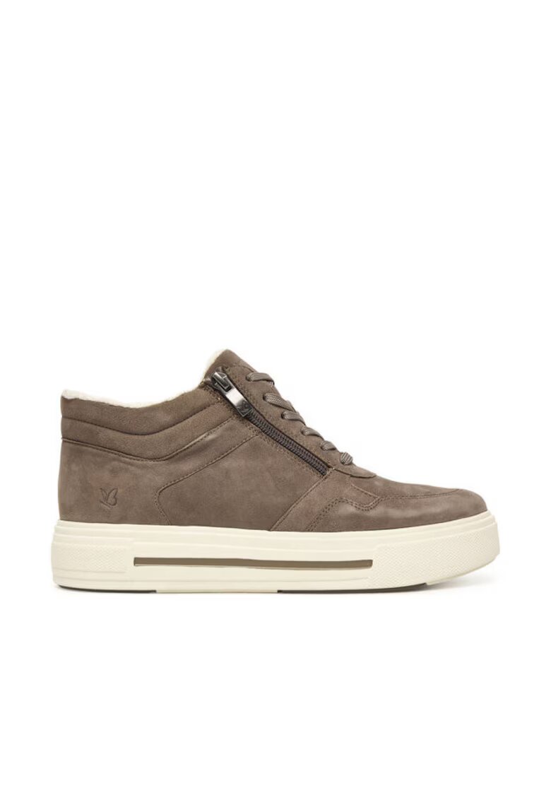 Caprice Дамски кецове Dk Taupe Suede 367 9-26251-45 - естествена кожа - кафяви