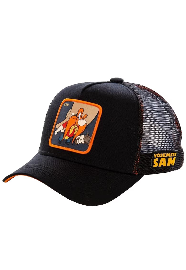 Capslab Мъжка бейзболна шапка - Looney Tunes Yosemite Sam Cap CL-LOO-1-SAM1 - Черна - Един размер