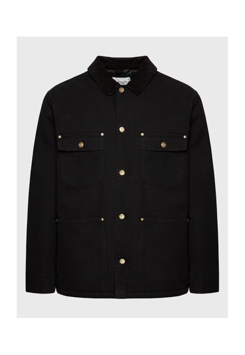 Carhartt WIP Мъжко яке - 301853220 - Органичен памук - Черно