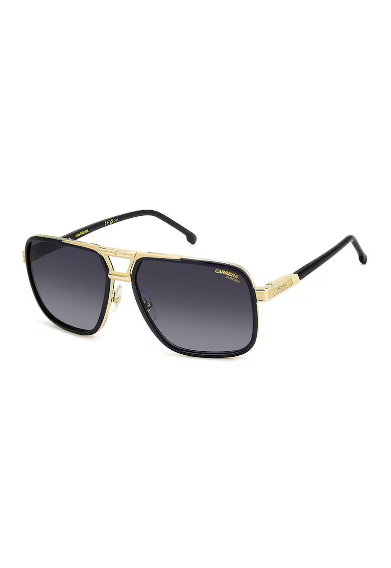 Carrera Слънчеви очила Aviator с градиента - Избеляло черно
