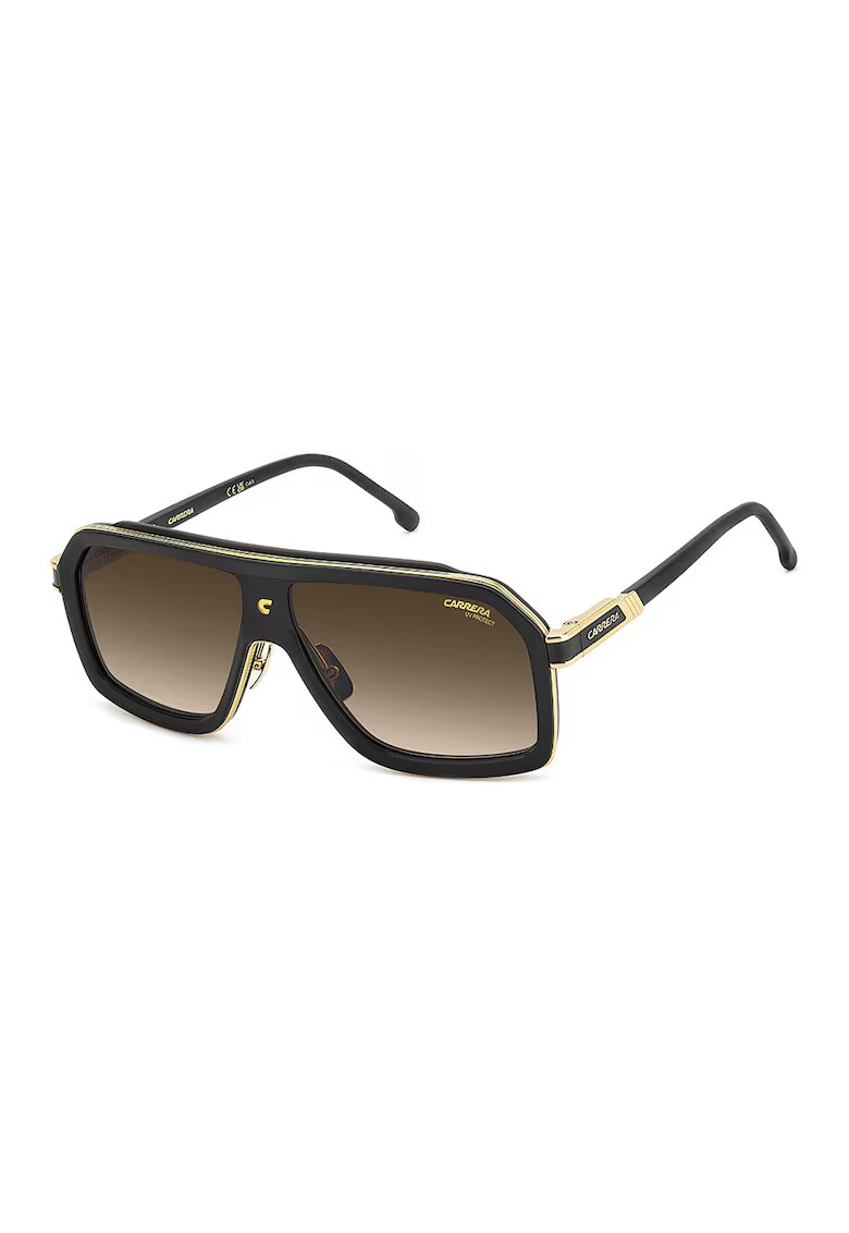 Carrera Слънчеви очила Aviator с градиента - Златист/Черен