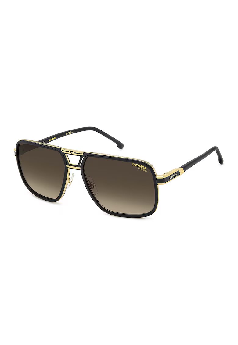 Carrera Слънчеви очила Aviator с градиента - Златист/Черен
