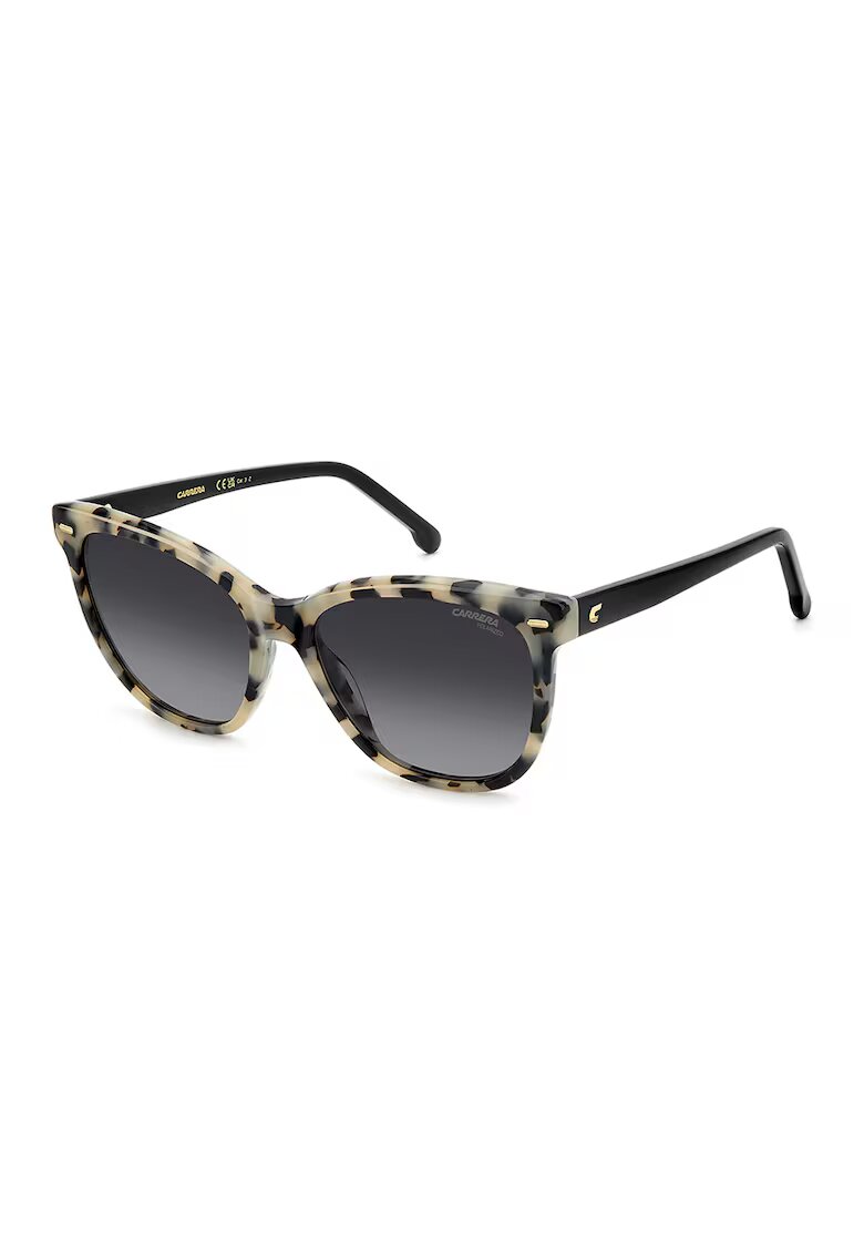 Carrera Слънчеви очила Cat-eye с градиента - Черен