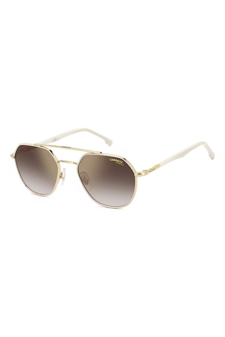Carrera Унисекс слънчеви очила Aviator Слонова кост