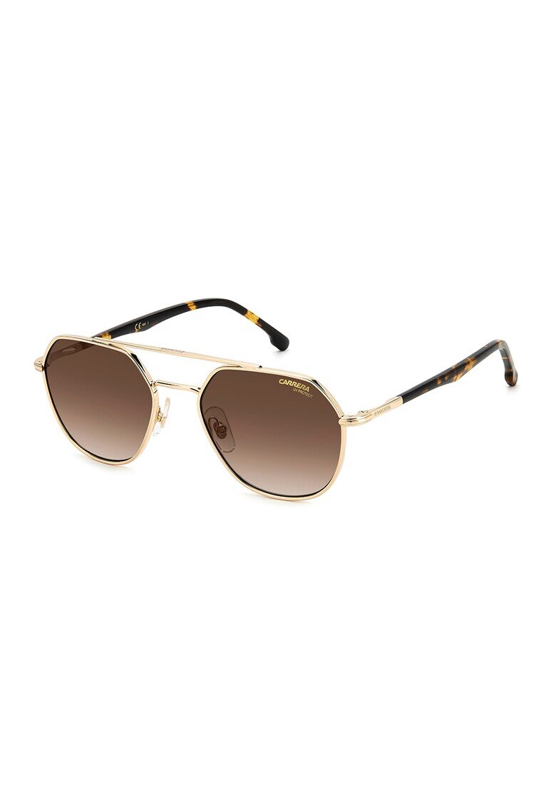 Carrera Унисекс слънчеви очила Aviator - Златист