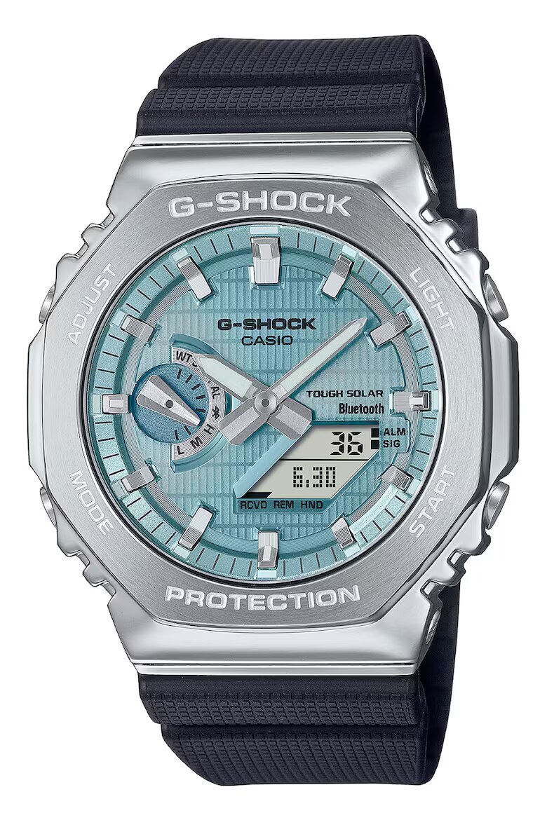 Casio Аналогово-дигитален часовник G-Shock Черен