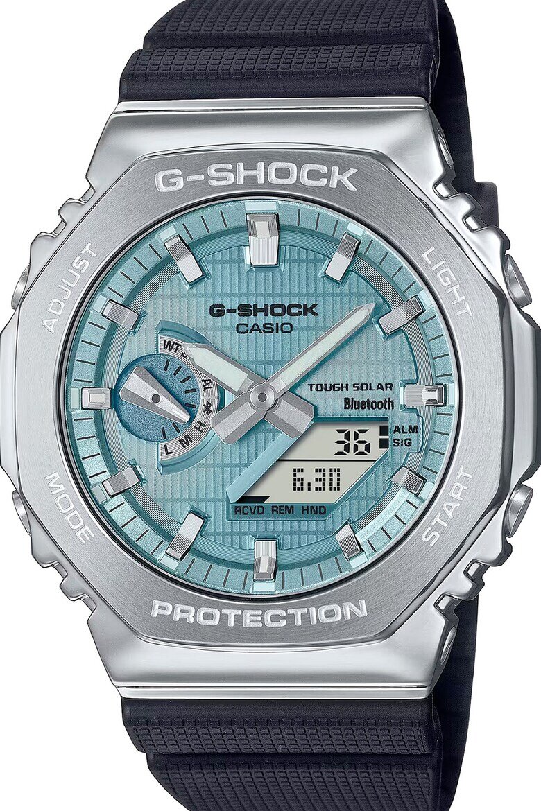 Casio Аналогово-дигитален часовник G-Shock Черен
