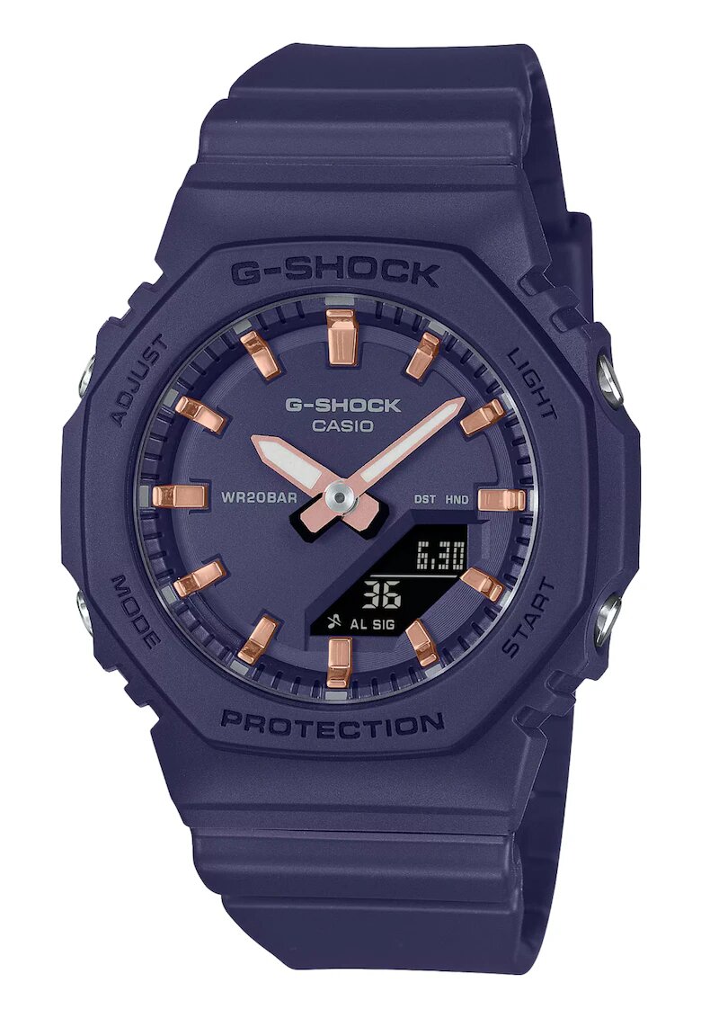 Casio Часовник G-Shock за жени GMA-P2100M-2AER - син циферблат - неръждаема стомана - размери 46x40.2x11.2mm