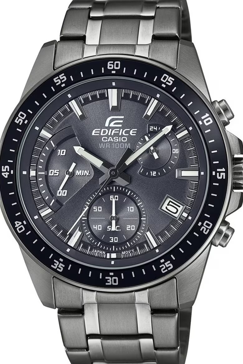 Casio Часовник от неръждаема стомана с хронограф