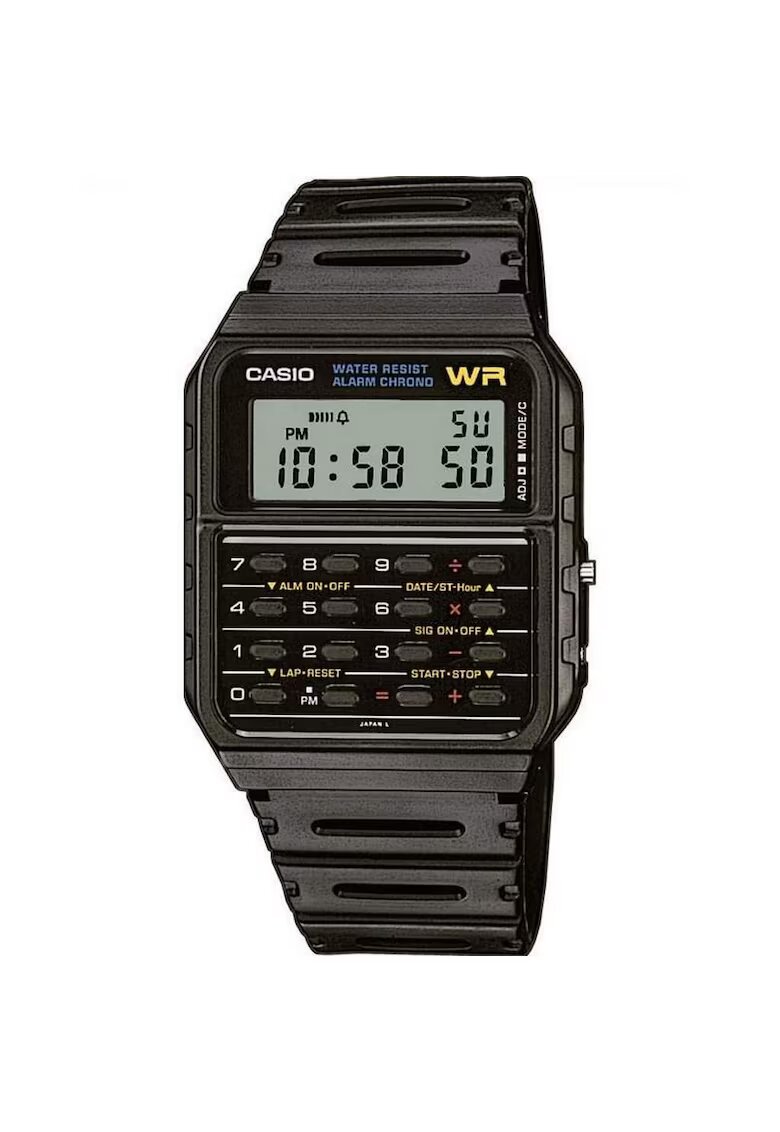 Casio ﻿Часовник Vintage Edgy Calculator - CA-53-W