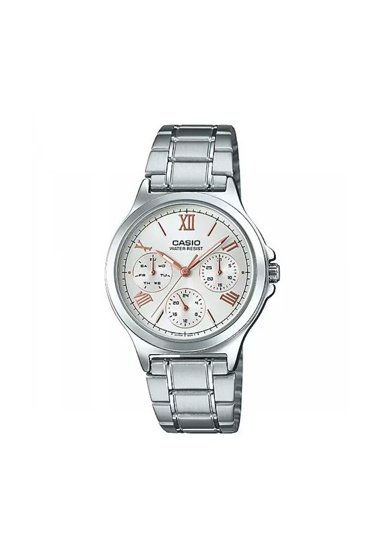 Casio Дамски часовник Collection LTP-V3 LTP-V300D-1A 1345481082 - Сребрист