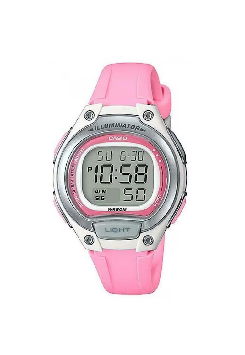 Casio Дамски часовник - Колекция LW LW-203-4A 1344783218 - Розов