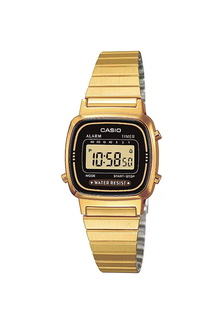 Casio Дамски часовник Vintage Mini LA-670WG-1 - Дигитален