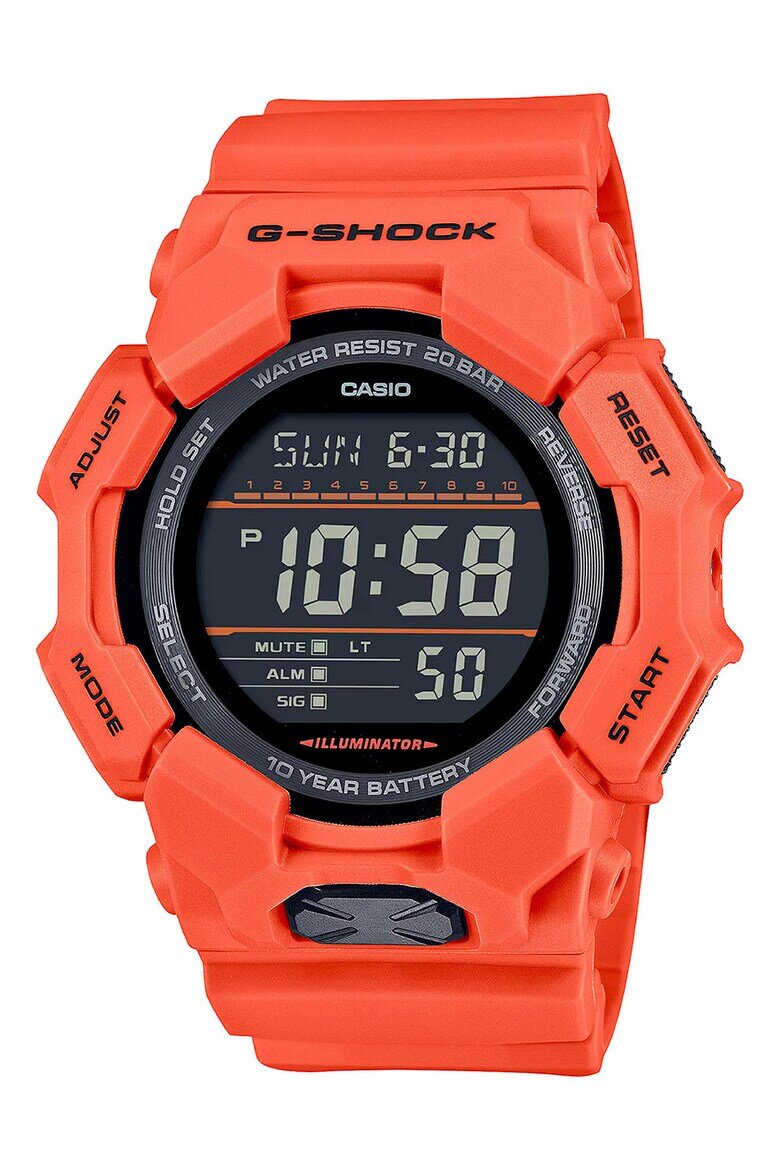 Casio Дигитален часовник G-Shock със смола Мандарина