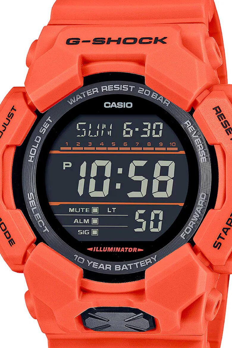 Casio Дигитален часовник G-Shock със смола Мандарина