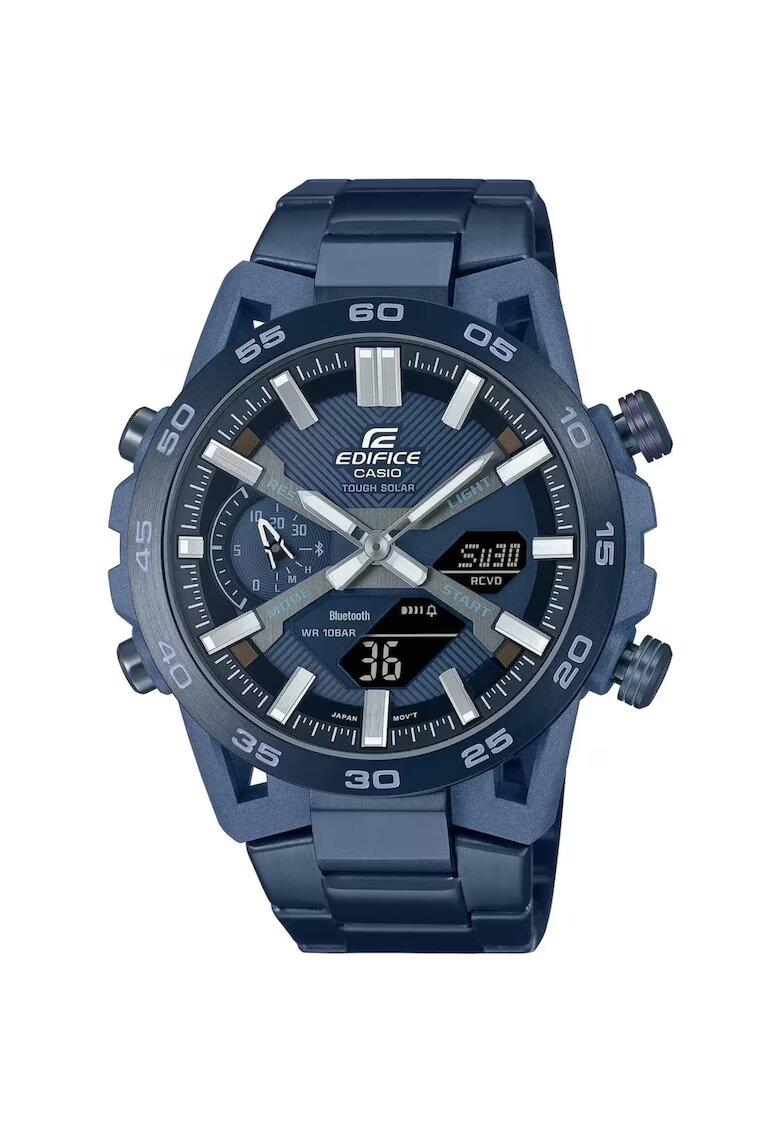 CASIO EDIFICE Мъжки часовник Bluetooth Smartphone Link ECB-2000PB-1A 1611975115 - Син