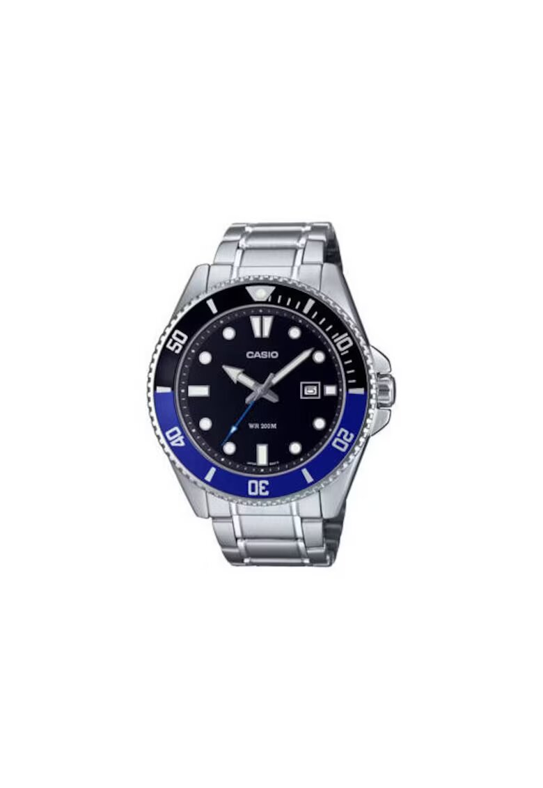 Casio Мъжки часовник Collection MDV - Аналогов 756948501 - Сребрист