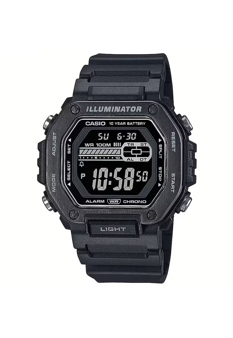 Casio Мъжки часовник Collection MWA - Дигитален 1258379827 - Черен