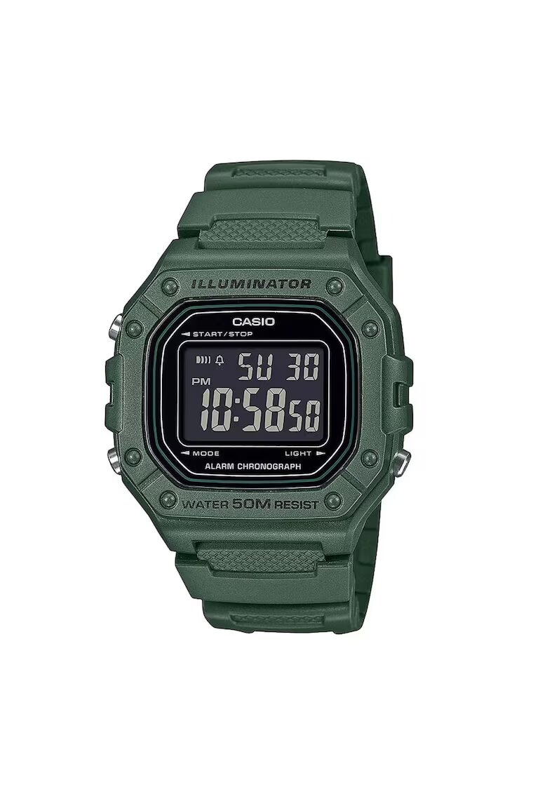Casio Мъжки часовник Collection W-21 W-218H-3BVEF - Дигитален