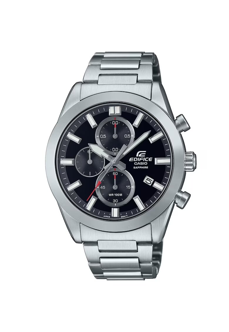 Casio Мъжки часовник EFB-710D-1AVUEF Кварцов Сребрист - Сребрист