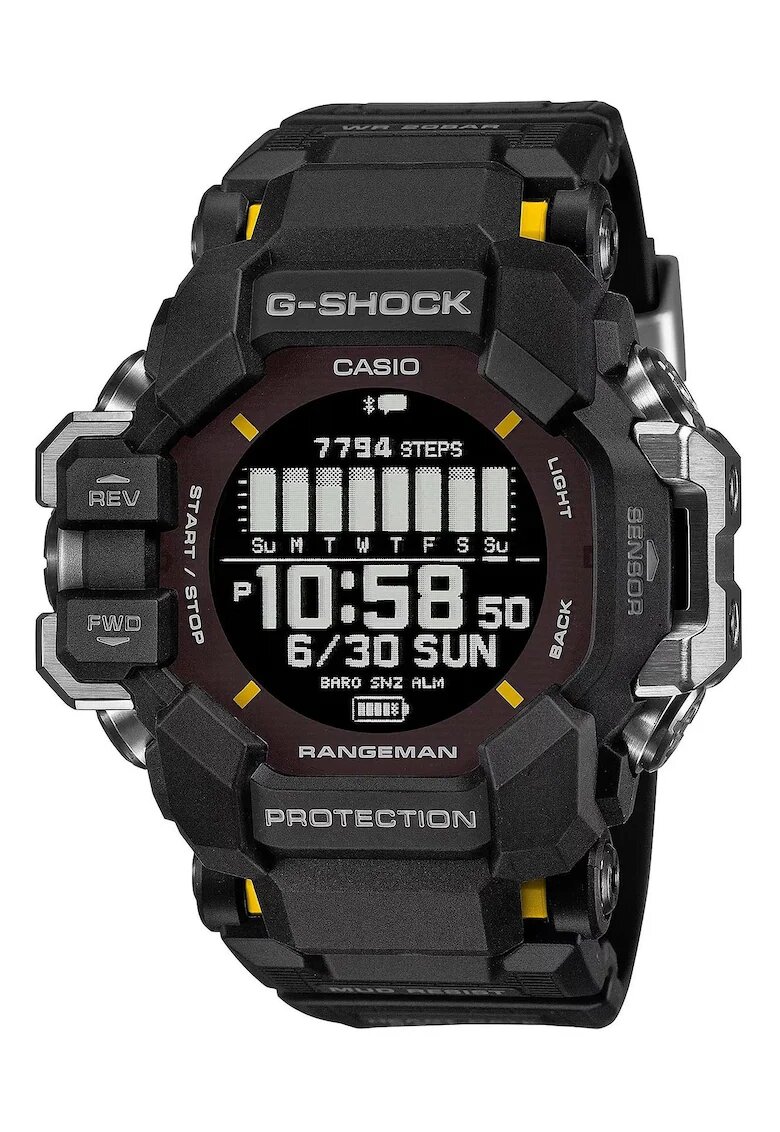 Casio Мъжки часовник G-SHOCK - Смола - Черен