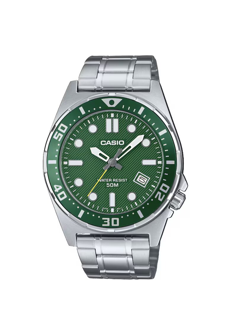 Casio Мъжки часовник кварцов - метален - комплект с кутия