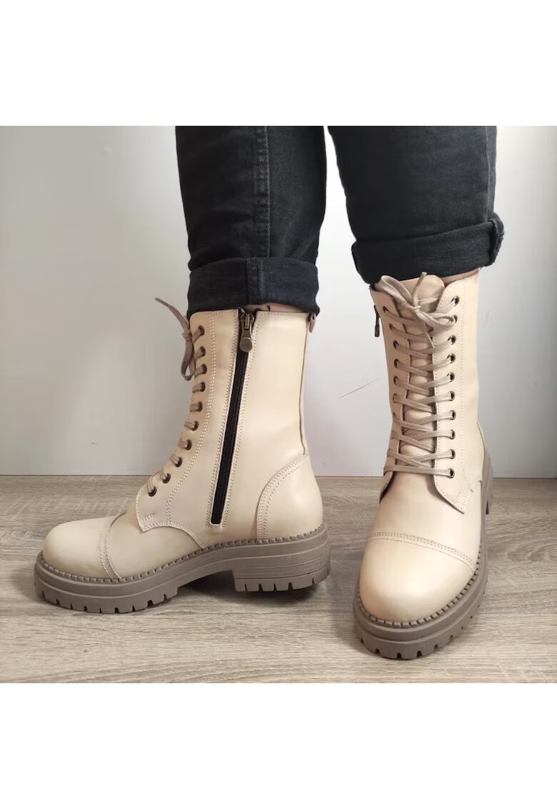 Caspian Ежедневни дамски боти 319 Beige - бежови