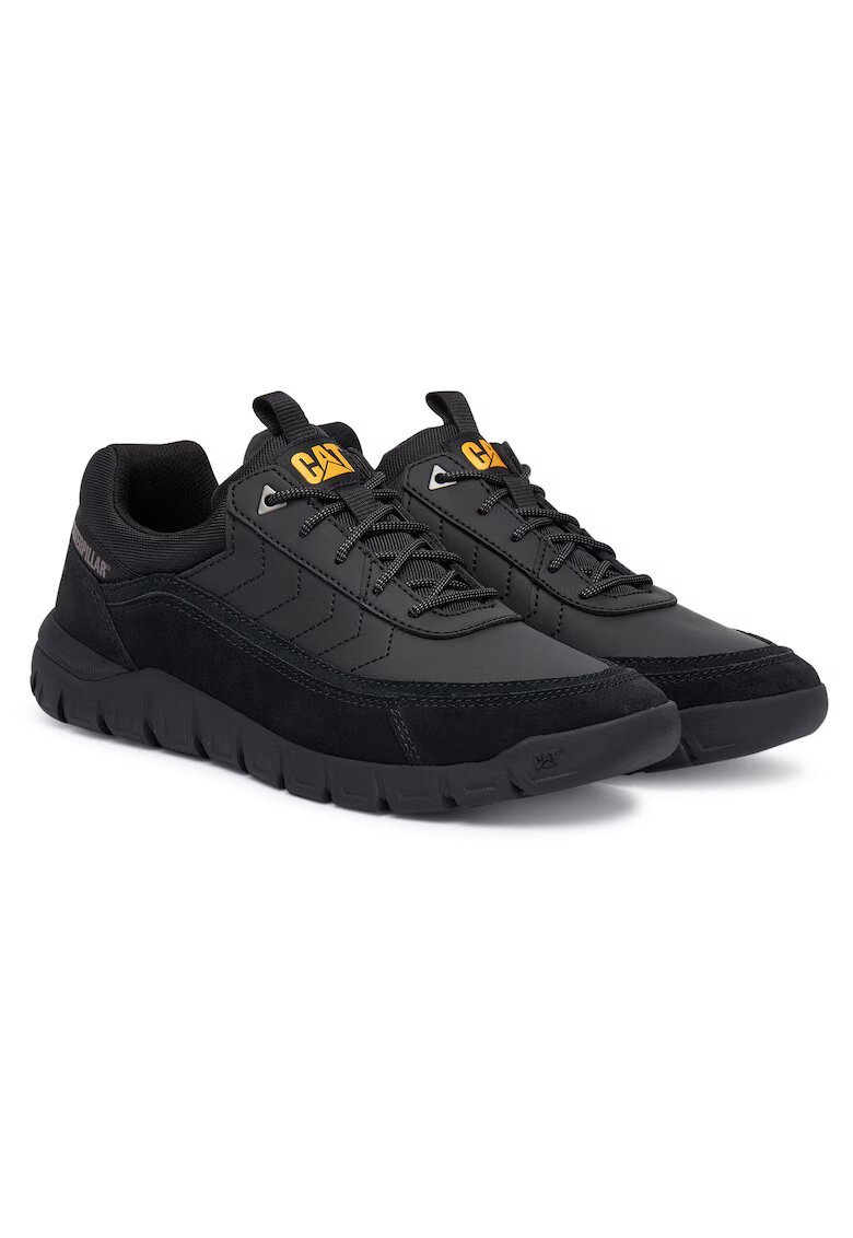 CAT Footwear Мъжки кецове - естествена кожа - черни - удобни