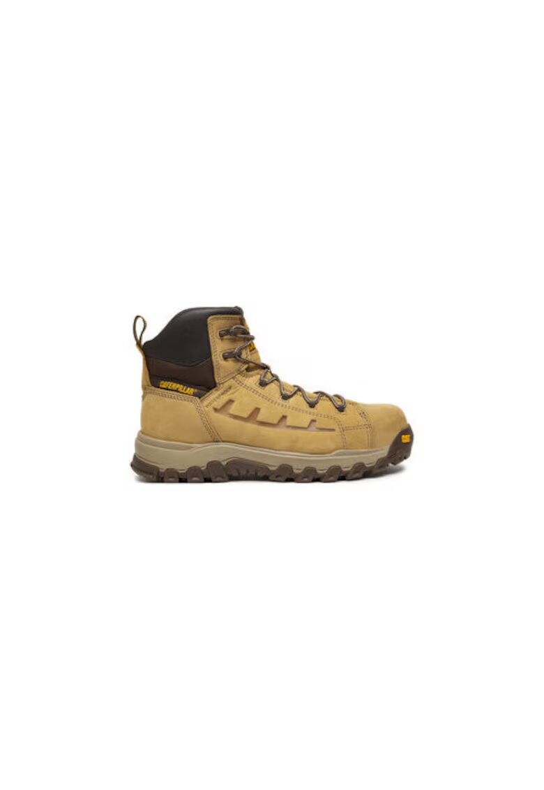 Caterpillar Мъжки туристически обувки P726047 - естествена кожа - жълти