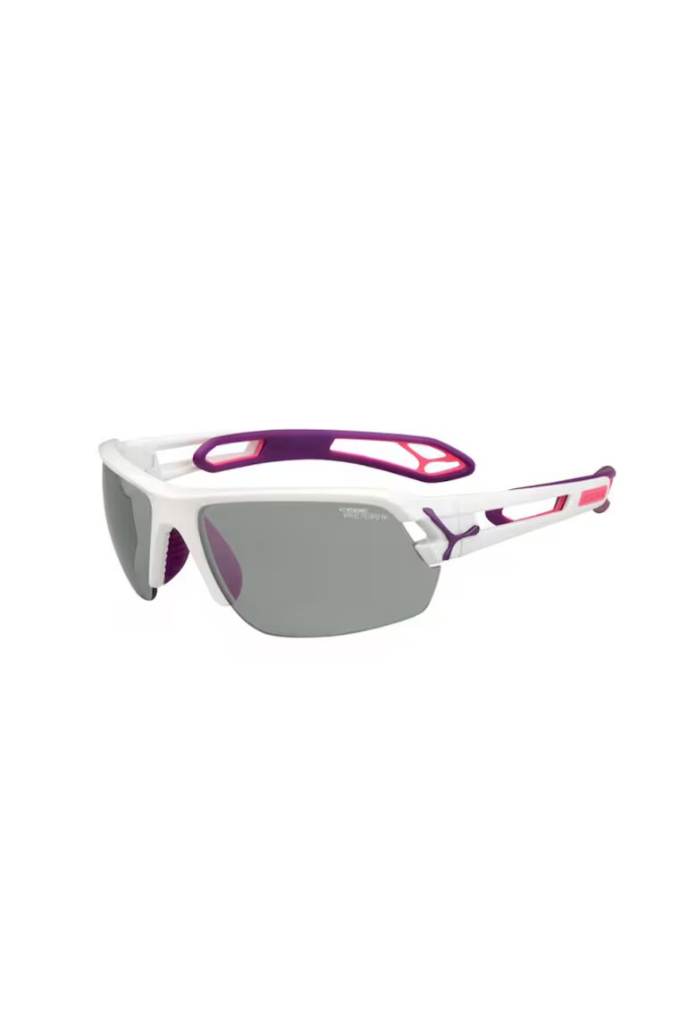 Cebe Слънчеви очила Strack M - Shiny White Purple Zone Vario Grey