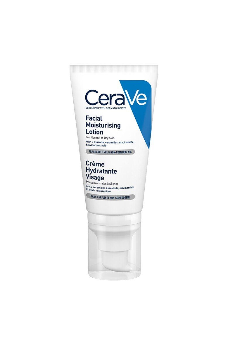 CeraVe Хидратиращ крем за лице Нормална-суха кожа 52 мл