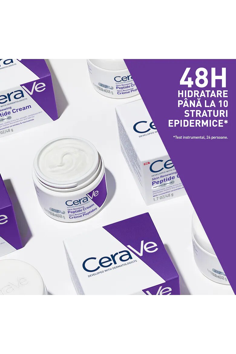 CeraVe Стягащ крем за обновяване на кожата с пептиди 48 гр