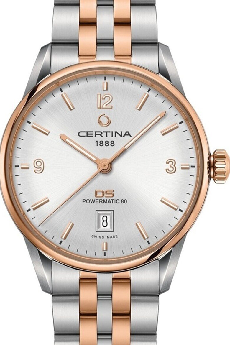 Certina Автоматичен часовник от неръждаема стомана Сребрист/Златист