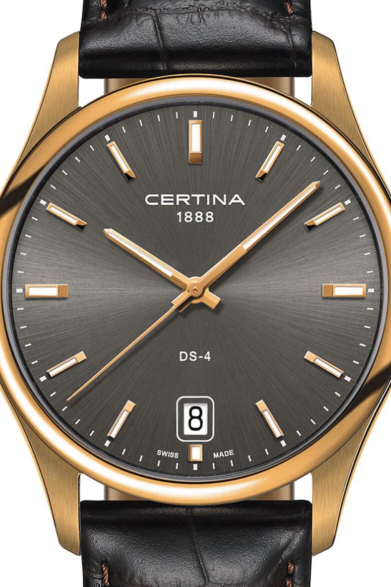 Certina Часовник с кожена каишка