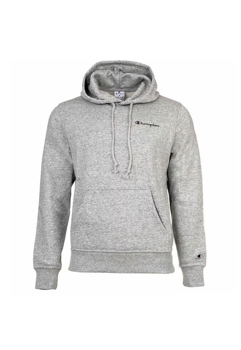 Champion Худи с джоб кенгуру - Светло сив