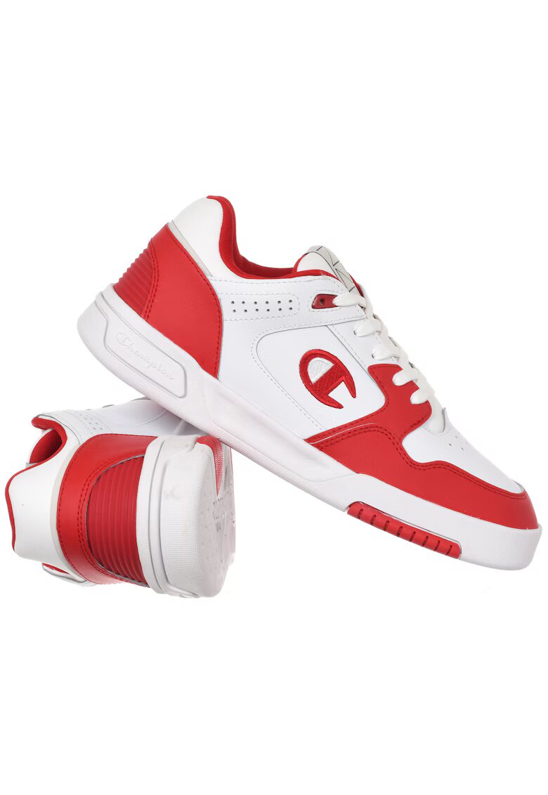 Champion Мъжки маратонки - Z80 LOW S22182-WW009 - червени/бели - заоблен връх - целогодишни - удобни - ежедневен стил