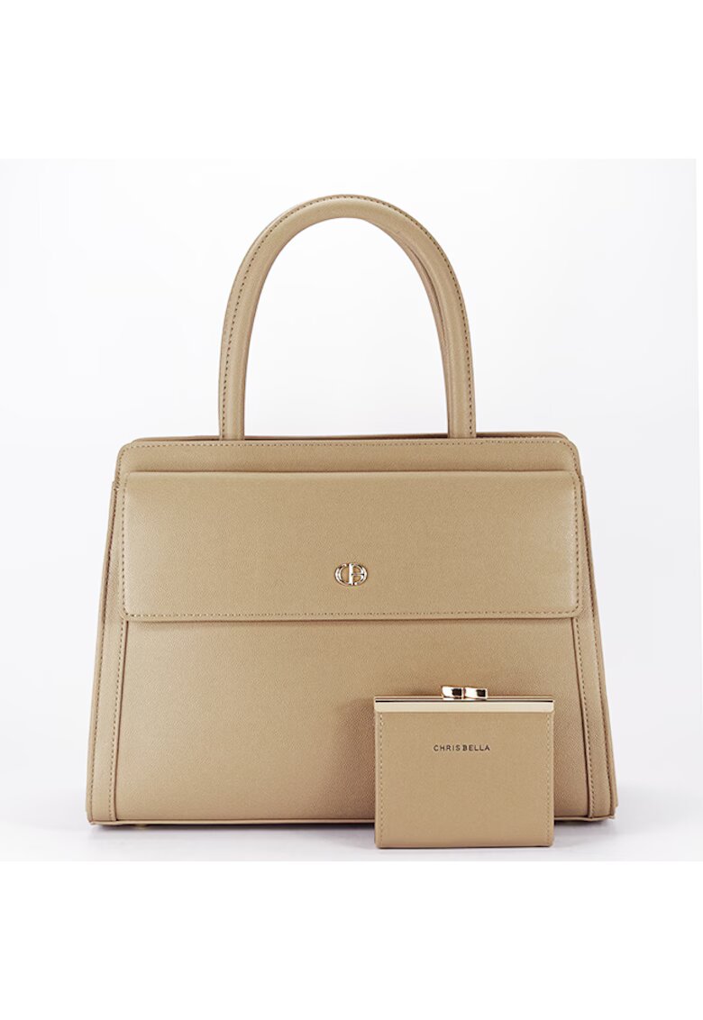 Chrisbella Премиум чанта с портфейл CB2427-3 17 - - 24x32x13