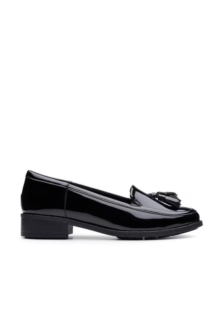 Clarks Дамски мокасини 304163364 - Естествена кожа - Черни