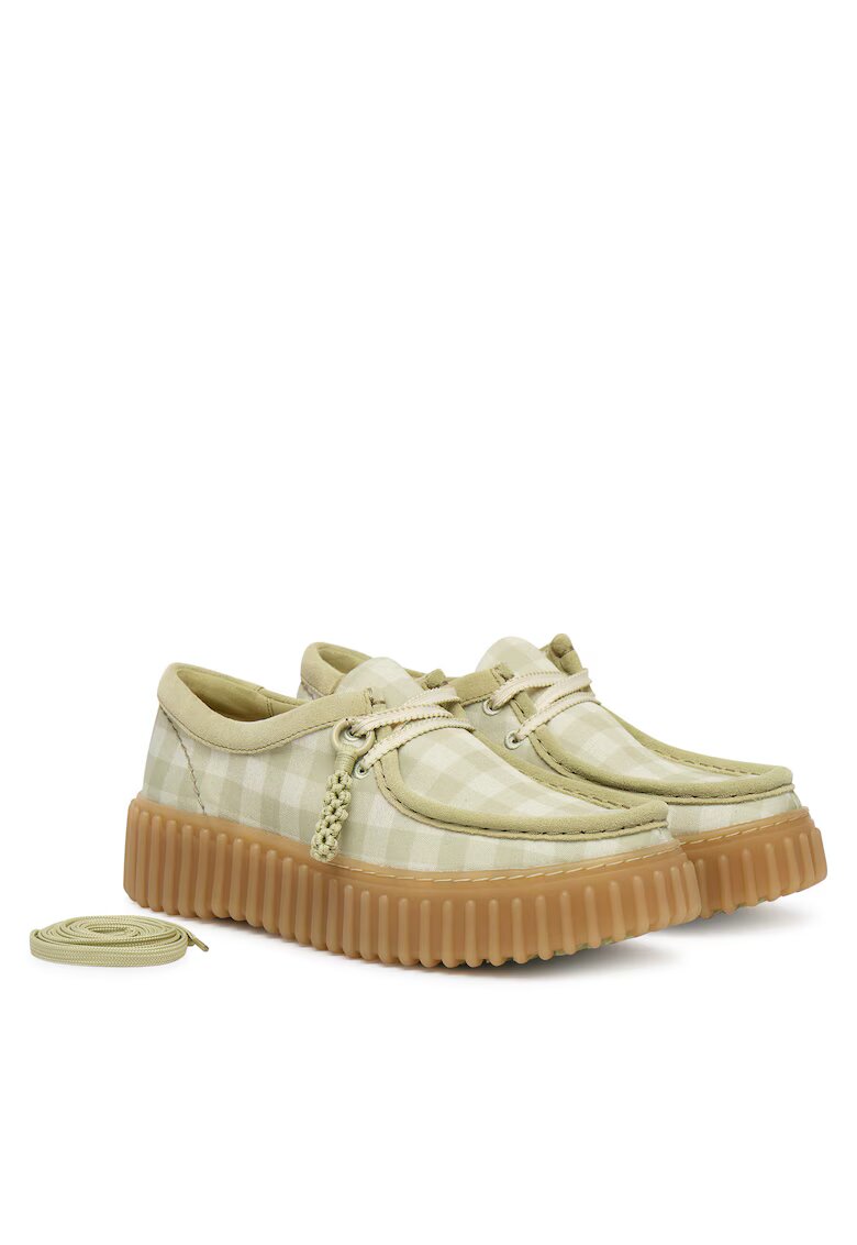 Clarks Дамски мокасини - текстил -