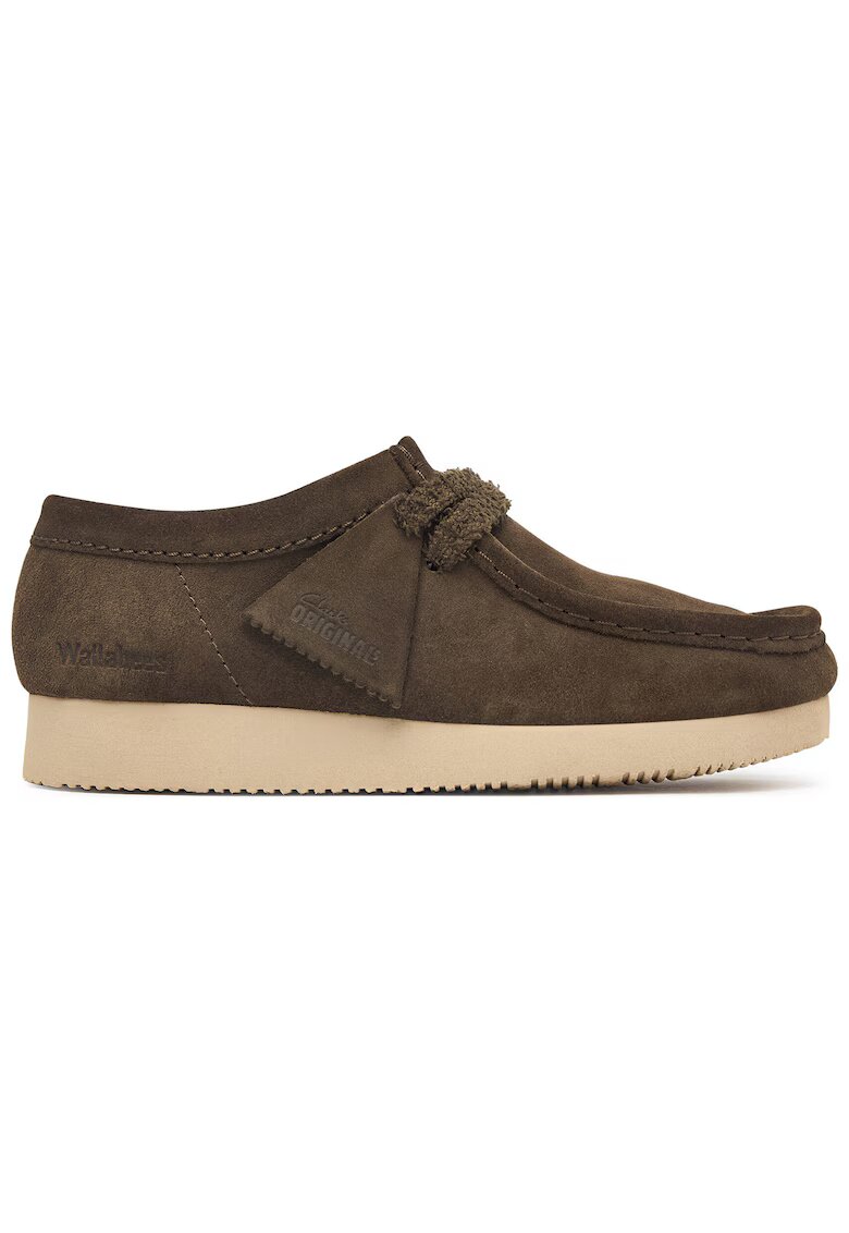 Clarks Дамски обувки от велур с връзки