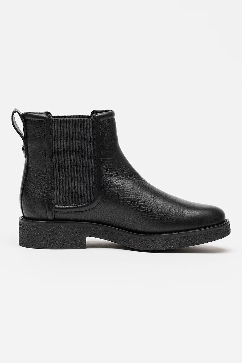 Clarks ККожени боти Nella Chelsea Черен